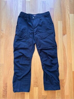 Chefwear Black Cargo Chef Pants 36x32